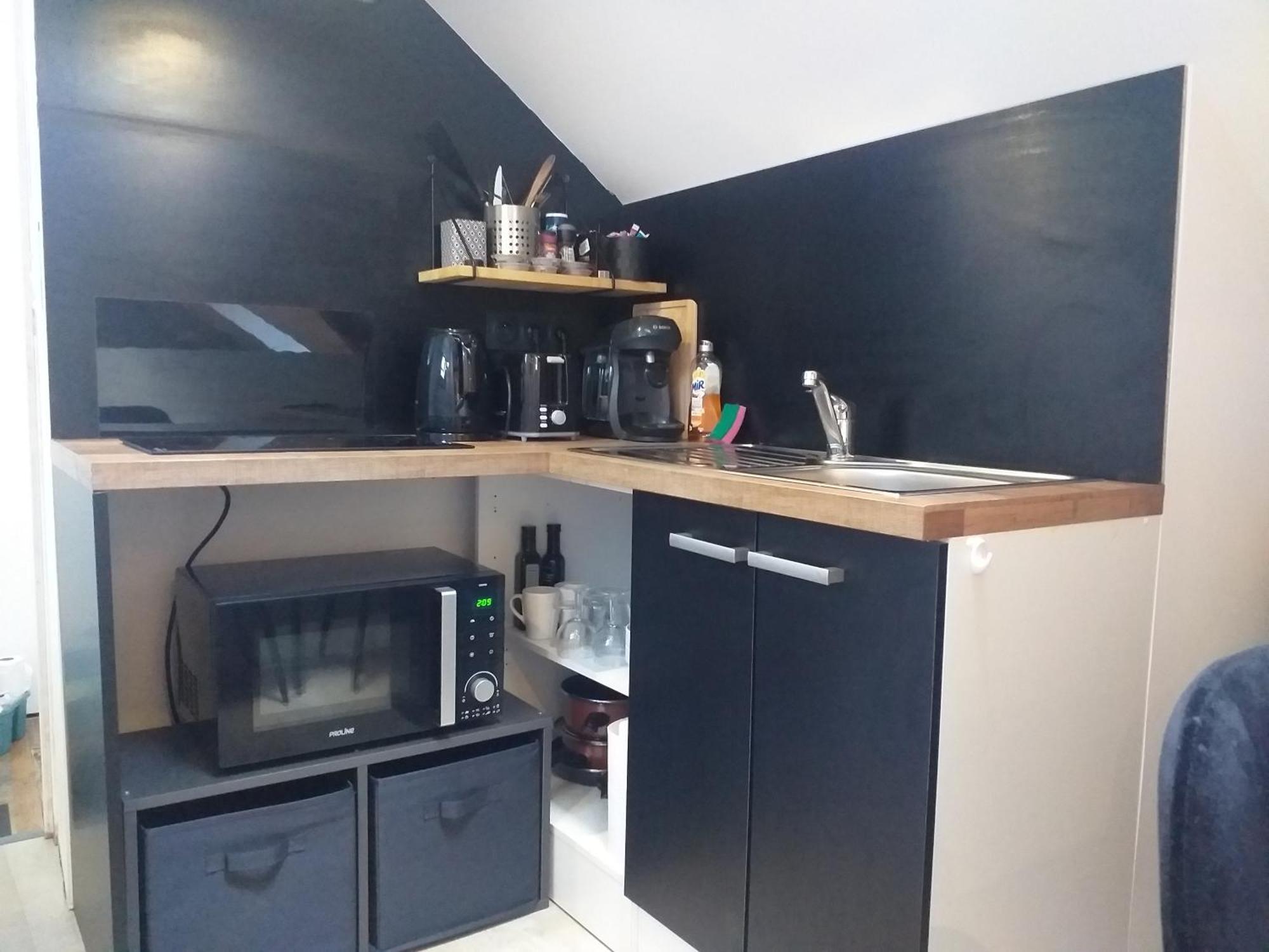 Les Volets Bleus - Deux Appartements Et Un Studio, Jardin Bourges Rom bilde