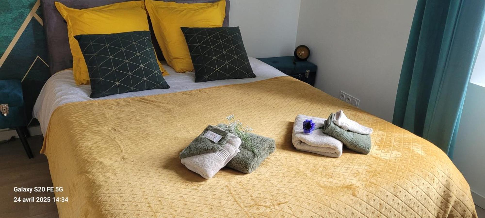 Les Volets Bleus - Deux Appartements Et Un Studio, Jardin Bourges Eksteriør bilde