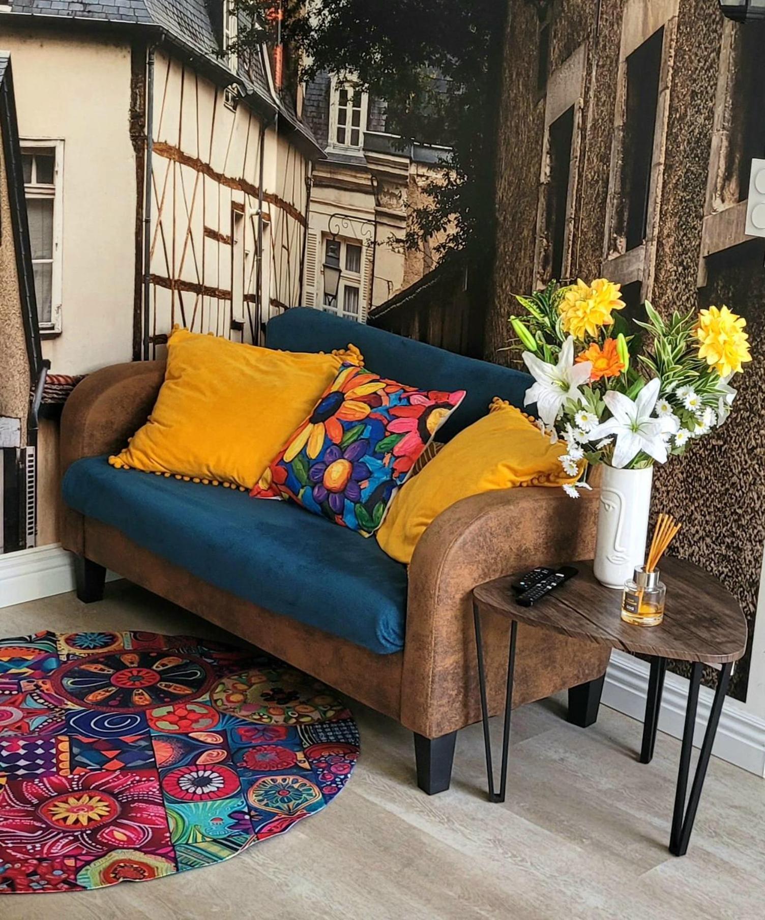 Les Volets Bleus - Deux Appartements Et Un Studio, Jardin Bourges Eksteriør bilde